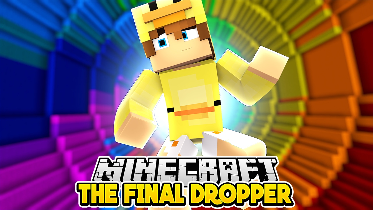 BABY DUCK FINALLY DEFEATS THE DROPPER - Minecraft Dropper - Baby Duck Adventures