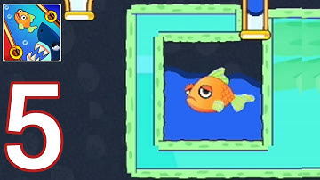 Save The Fish! - Gameplay Walkthrough Part 5 - Levels 81-90 (Android, iOS)