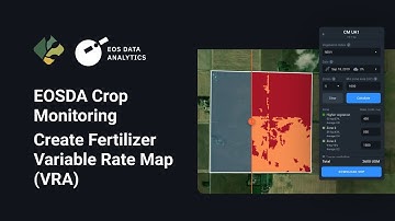 EOSDA Crop Monitoring: How to create FRA (Fertilizer Variable Rate map)