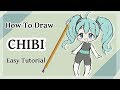 How to Draw Kawaii Chibi Body! Easy for Beginners!