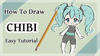 How To Draw Kawaii Chibi Body Easy For Beginners