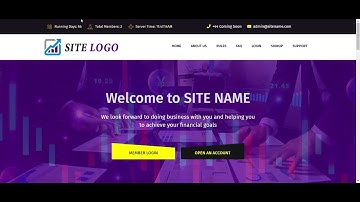 GC HYIP Template 786 Desktop View