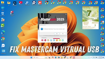 No Mastercam license found | Windows 11