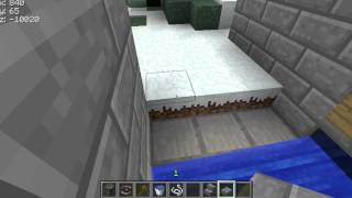 Minecraft Half slab glitch!