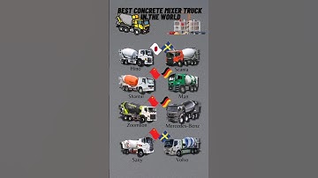 Best Concrete Mixer Truck In The World | #shorts