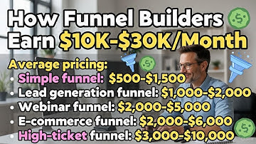 💰 How Funnel Builders Earn $10K–$30K/Month #funnel #funelbuider