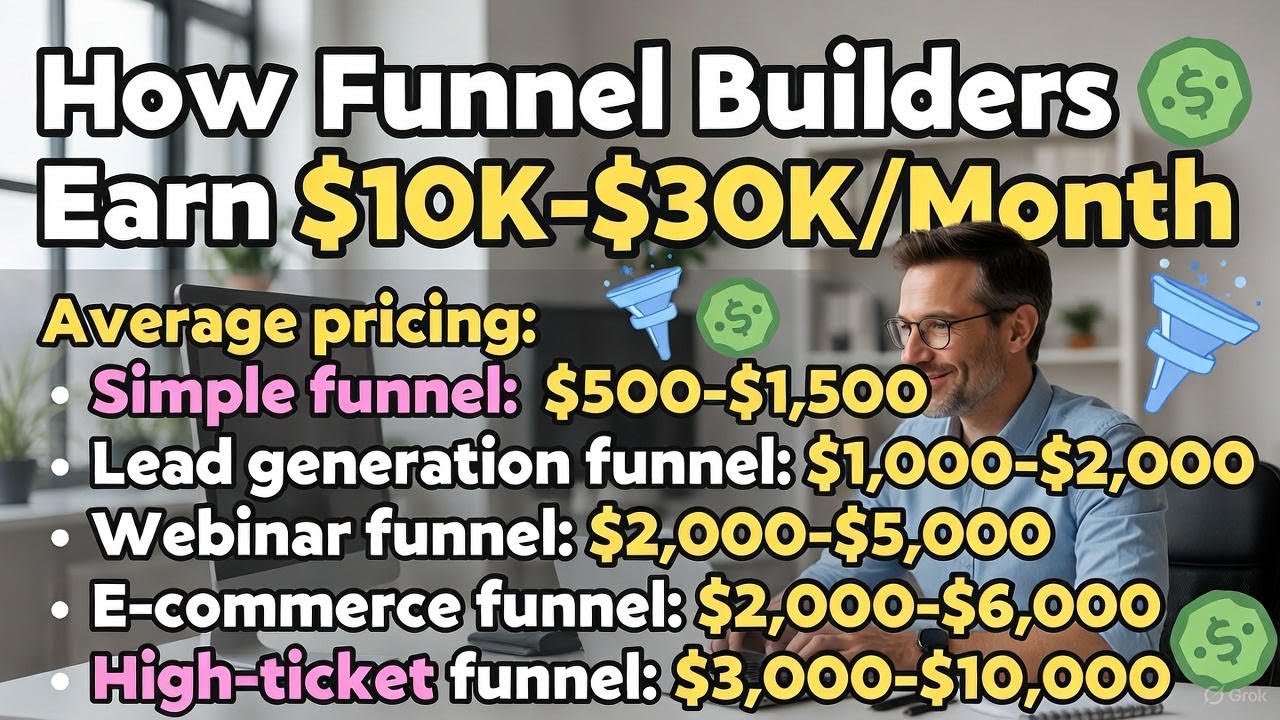 💰 How Funnel Builders Earn $10K–$30K/Month 