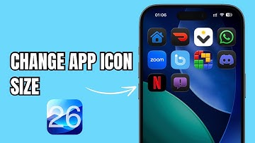 iOS 26: How to Change App Icon Size on iPhone (Home Screen Layout Tips)