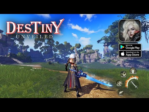 Destiny Unveiled - MMORPG CBT Gameplay (Android/iOS)