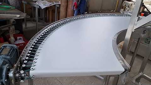 90 degree belt conveyor / 90° лентов завой