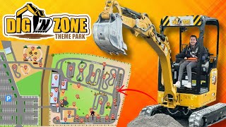 NEW Dig'N Zone Theme Park FULL TOUR & Review | Sevierville Tennessee