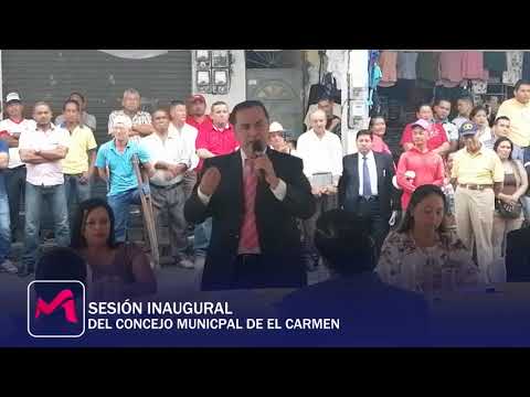 Municipio de El Carmen arrancó oficialmente el nuevo periodo administrativo
