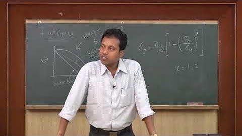 Lecture 19 Mechanical Behavior of Materials Prof Krishna Dutta NIT Rourkela