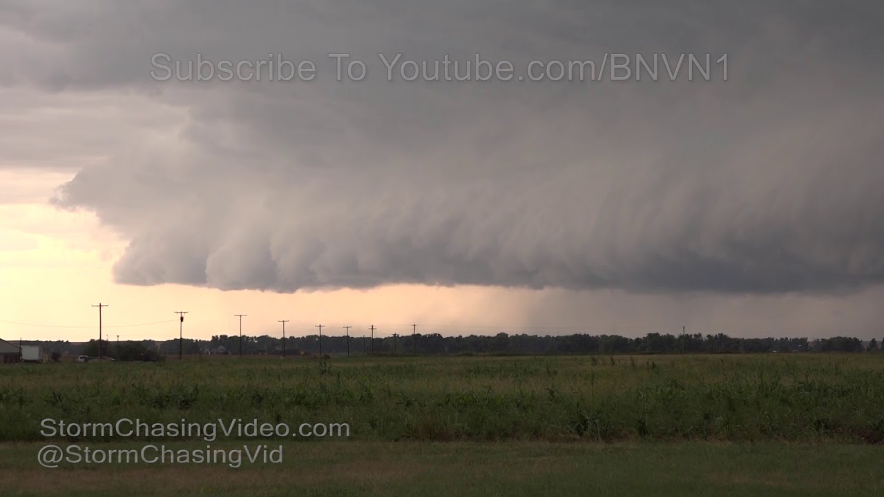 Northwest Kansas Semi Flipped Severe Storms - 9/20/2018