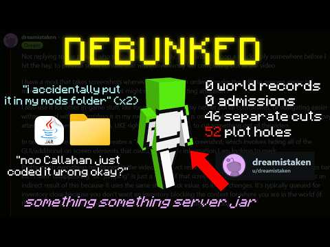 Debunking Dream's Response [WR 8:08 Any%]