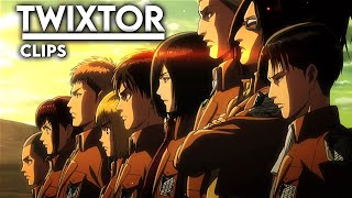 Attack on Titan opening 3 Twixtor Clips For Edit