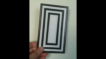 Single line Stitched Nesting Shapes V2 - FANCY STITCHES - digital dies for cutting machines