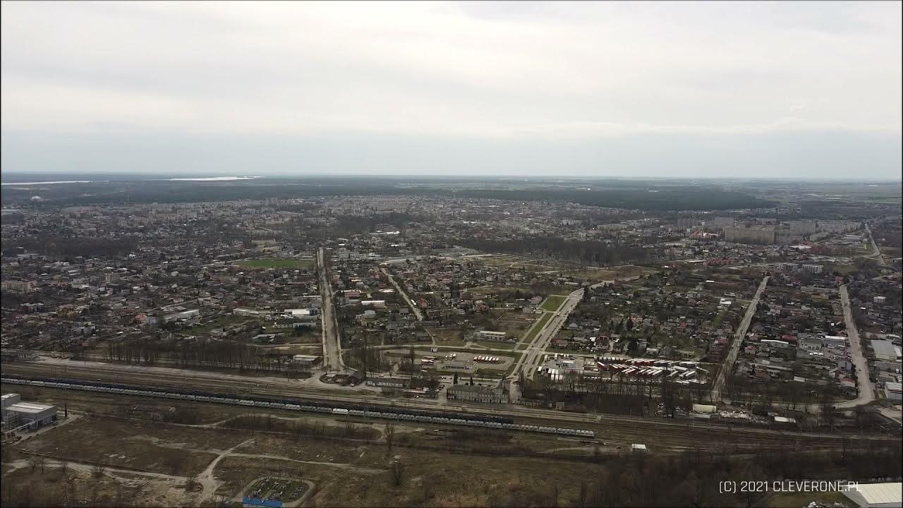 Tomaszów Mazowiecki Z Lotu Ptaka Tomaszów Mazowiecki - widok z lotu ptaka - YouTube
