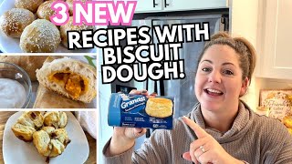 3 New Canned Biscuit Dough Recipes | Quick and Easy Biscuit Dough Recipes