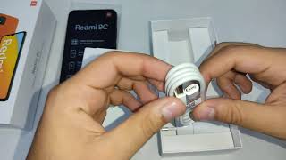 Redmi 9C Unboxing with Mi compact Bluetooth speaker 2 - فتح محتويات ريدمي 9 سي مع السماعات الهدية