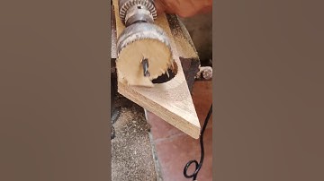 How to remove wood from hole saw? #shortvideo #diy #woodworking