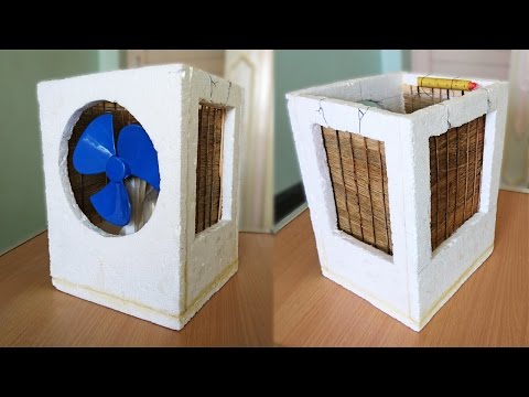 How To Make An Air Cooler At Home - Best Out Of Waste