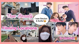 I saw Cha Eun Woo and Hwang In Yeop! True Beauty Filming Locations - Part 1 | Mee in Korea