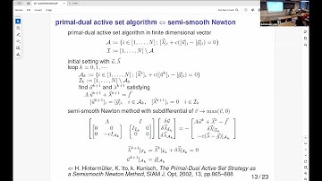 Atsushi Suzuki Indefinite direct solver for primal dual interior method by FreeFEM script