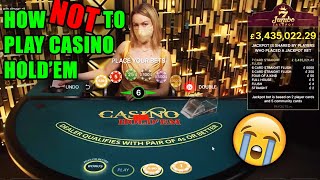 Can We Catch A Break?? | Casino Hold Em Live | Unibet Online Casino | Lemons & Sevens