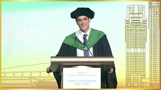 Valedictorian Speech at the MIM27 Commencement Ceremony - Daniel Baranov