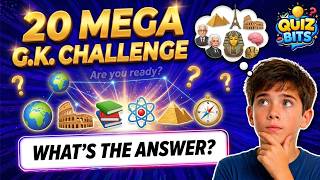 Top 20 GK Questions Everyone Should Know | Fun Quiz Video