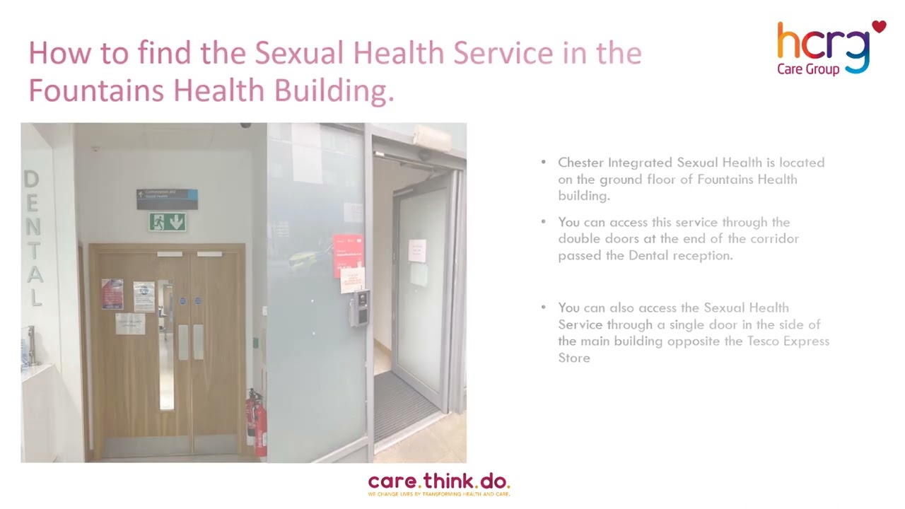 Sexual Health and STI Clinics in Chester and West Cheshire HCRG Care Group