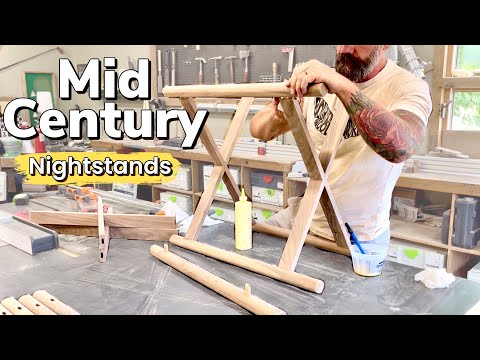 2 Day Nightstand Build || Mid Century Made Easy