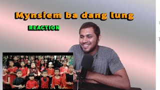 Mynsiem ba dang lung | Kid's TARARI Choir, Nongstoiñ | Rap Kaand Reaction