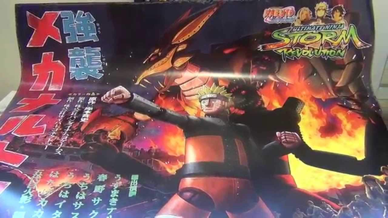 Naruto Storm Revolution Unboxing Bonus YouTube naruto-storm-revolution-unboxing-bonus-youtube