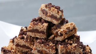 Chocolate Caramel Oat Bars (Carmelitas) screenshot 3