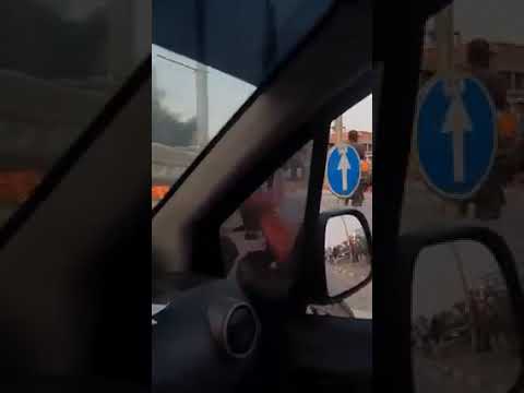 حادث مرور شنيع في طريق قمرت تونس