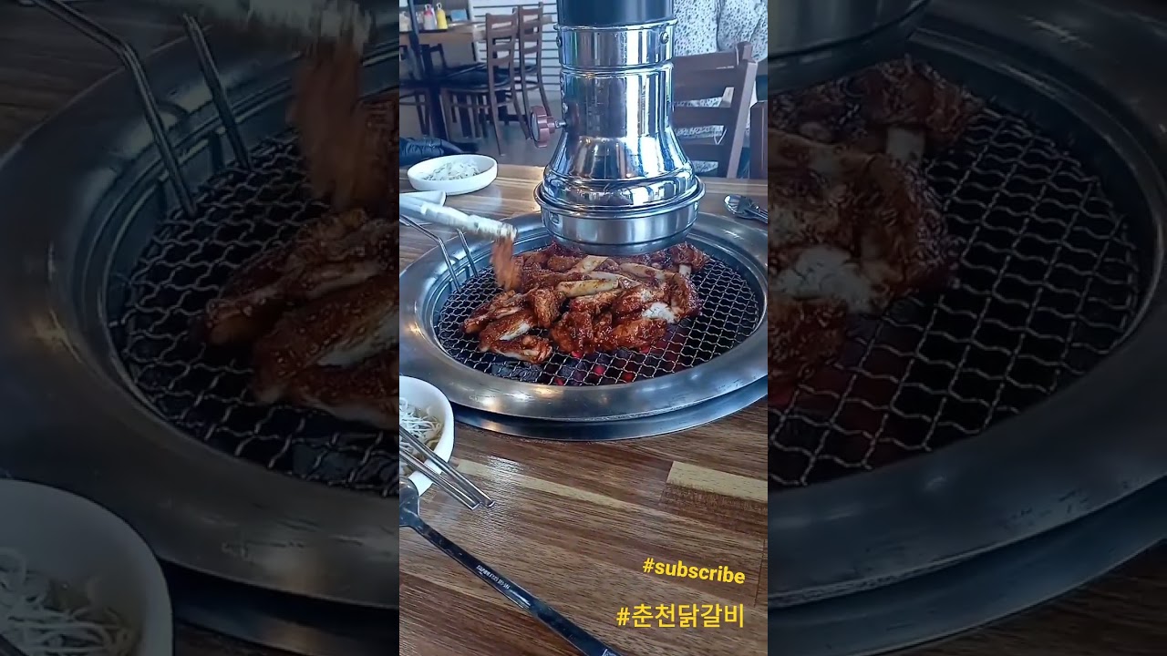 Sorak Chunchoen Grilled Chicken ,#subscribe #설악막국수춘천닭갈비 #한국맛집