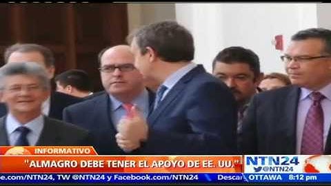 Washington Post pide a EE.UU. apoyar a Almagro con Carta Democrática a Venezuela