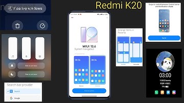 Redmi K20 Android 11 | Miui 12.6 New Update | Features & Review Tips Video | Miui 12.6 Battery Ui