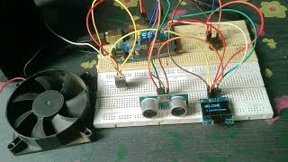 Arduino Radar + Automatic Fan Control | 3-Speed Fan Using HC-SR04 & OLED