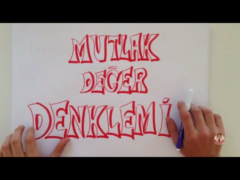 9dk&rsquo;da MUTLAK DEĞER DENKLEMİ