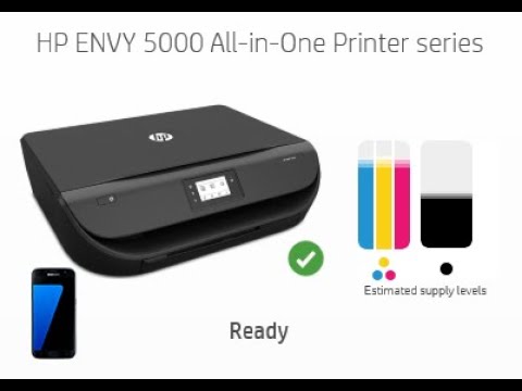How to Set Up HP Envy 5000 Series Printer via the Mobile App - Android