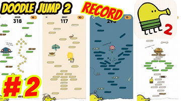 Doodle Jump 2 New Record  Game Gameplay Walkthrough (iOS-Android)