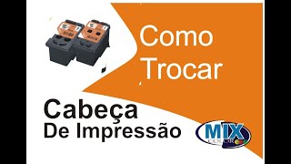 Como trocar substituir a cabeça de impressao da impressora Canon G3100 G3010 G3111 series