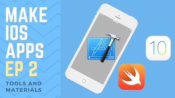 How To Make an iPhone App - Ep 2 - Tools and Materials for Development (Xcode 8, Swift 3, iOS 10)