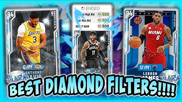 NBA2K20 - BEST DIAMOND SNIPE FILTERS - SNIPE NEW AD,LEBRON,KD AND MORE!!! MAKE TONS OF MT WITH THIS!