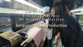 The Craft Behind Necktie: Inside our Necktie Fabric Production Process
