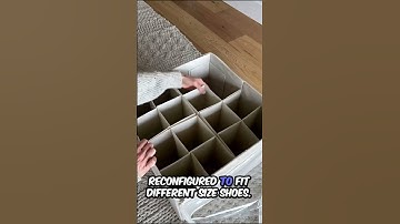 👟✨ Organize Your Closet with Our Large Shoe Storage Containers! #amazonfinds #shorts #shoeorganizer