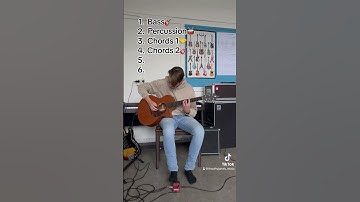 Day 61 | Can you guess the song? 🤔 Made this with my Loop Station (Boss RC-3) 🎶 #timothyjames